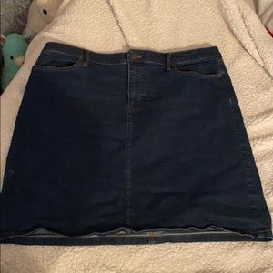 Jean skirt
